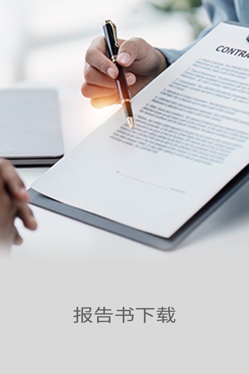 报告书下载